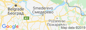 Smederevo map